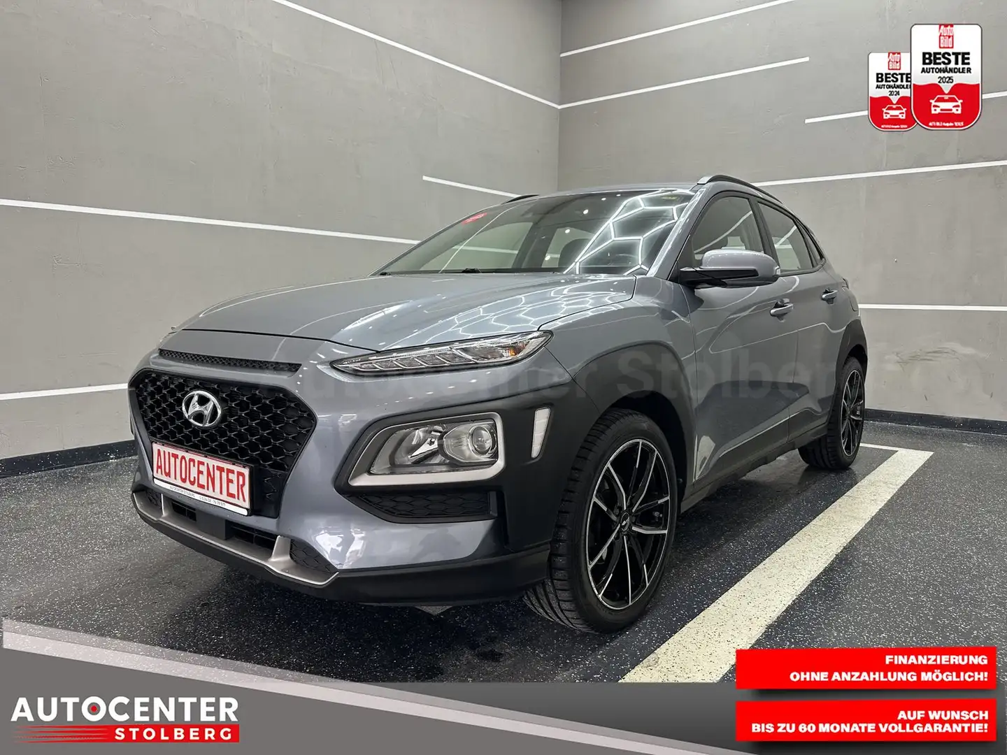 Hyundai KONA Select 2WD "1 HAND-KLIMA-MULTI-ALU" Argent - 1
