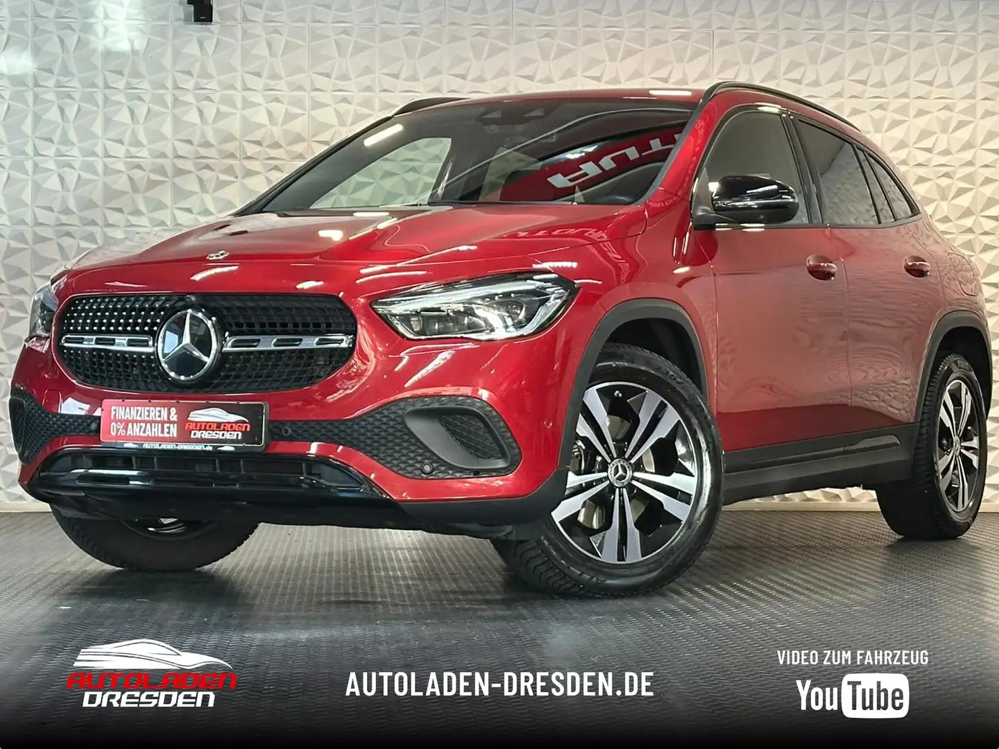 Mercedes-Benz GLA 200 d NIGHT* MULTIBEAM#SHZ#SH#360CAM#NAV#TEMP Rot - 1