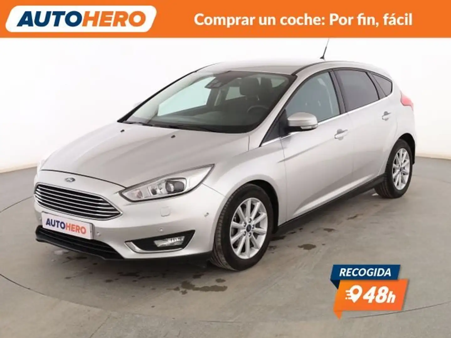 Ford Focus 1.0 Ecoboost Auto-S&S Titanium 125 Gris - 1