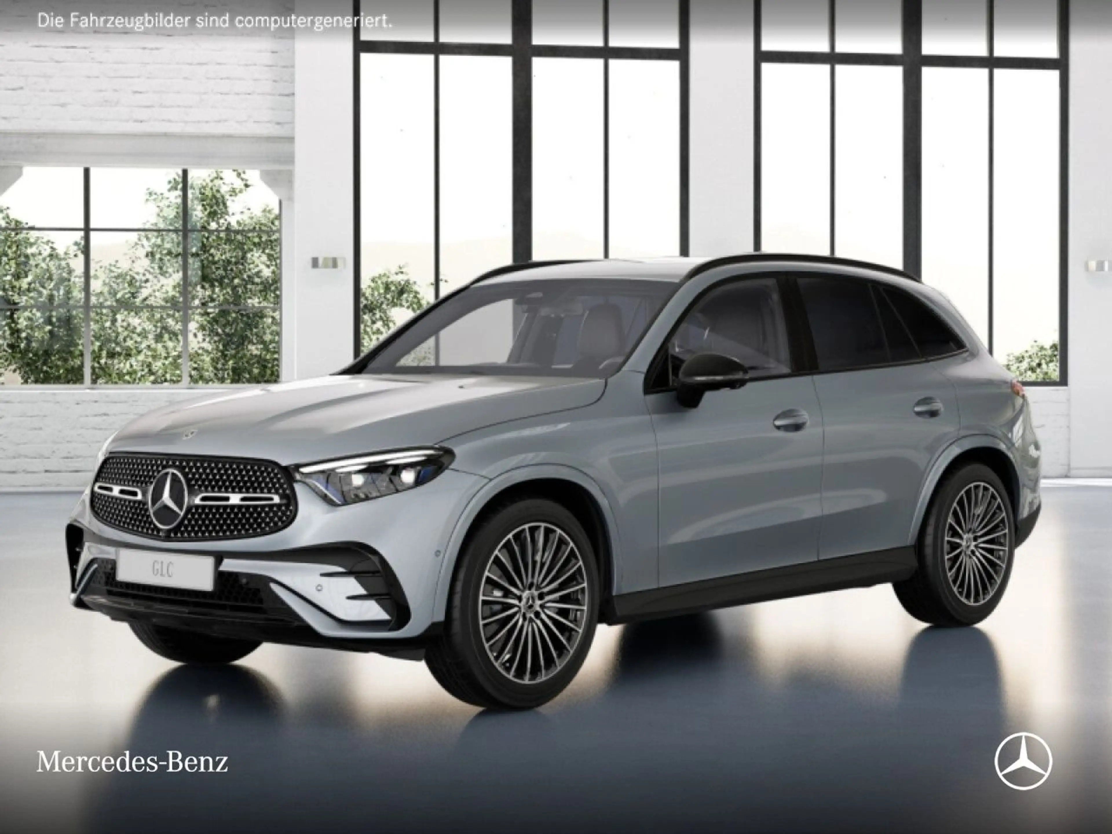 Mercedes-Benz GLC 200 4M AMG+NIGHT+360+AHK+TOTW+KEYLESS+9G — photo 13
