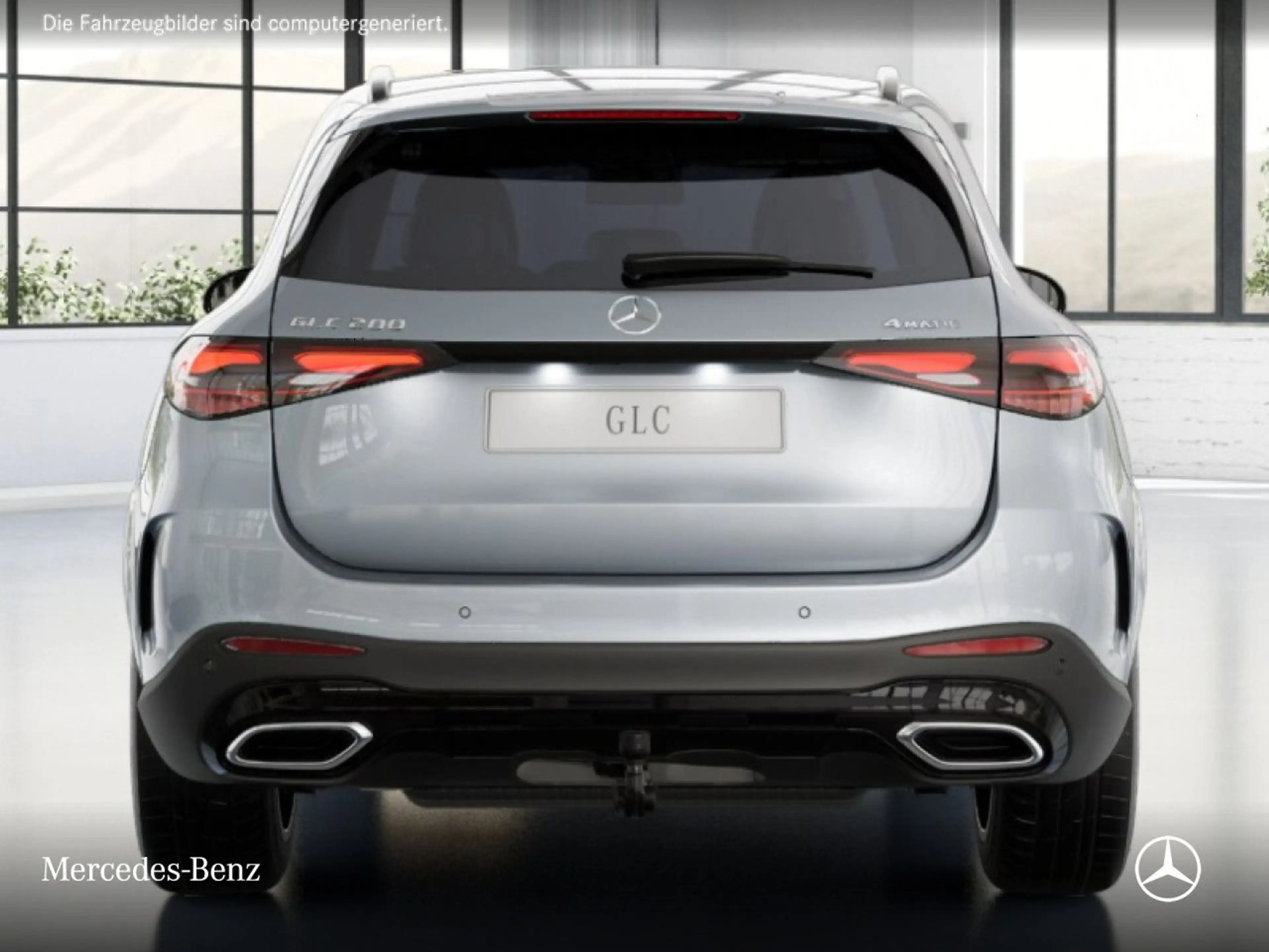 Mercedes-Benz GLC 200 4M AMG+NIGHT+360+AHK+TOTW+KEYLESS+9G — photo 7