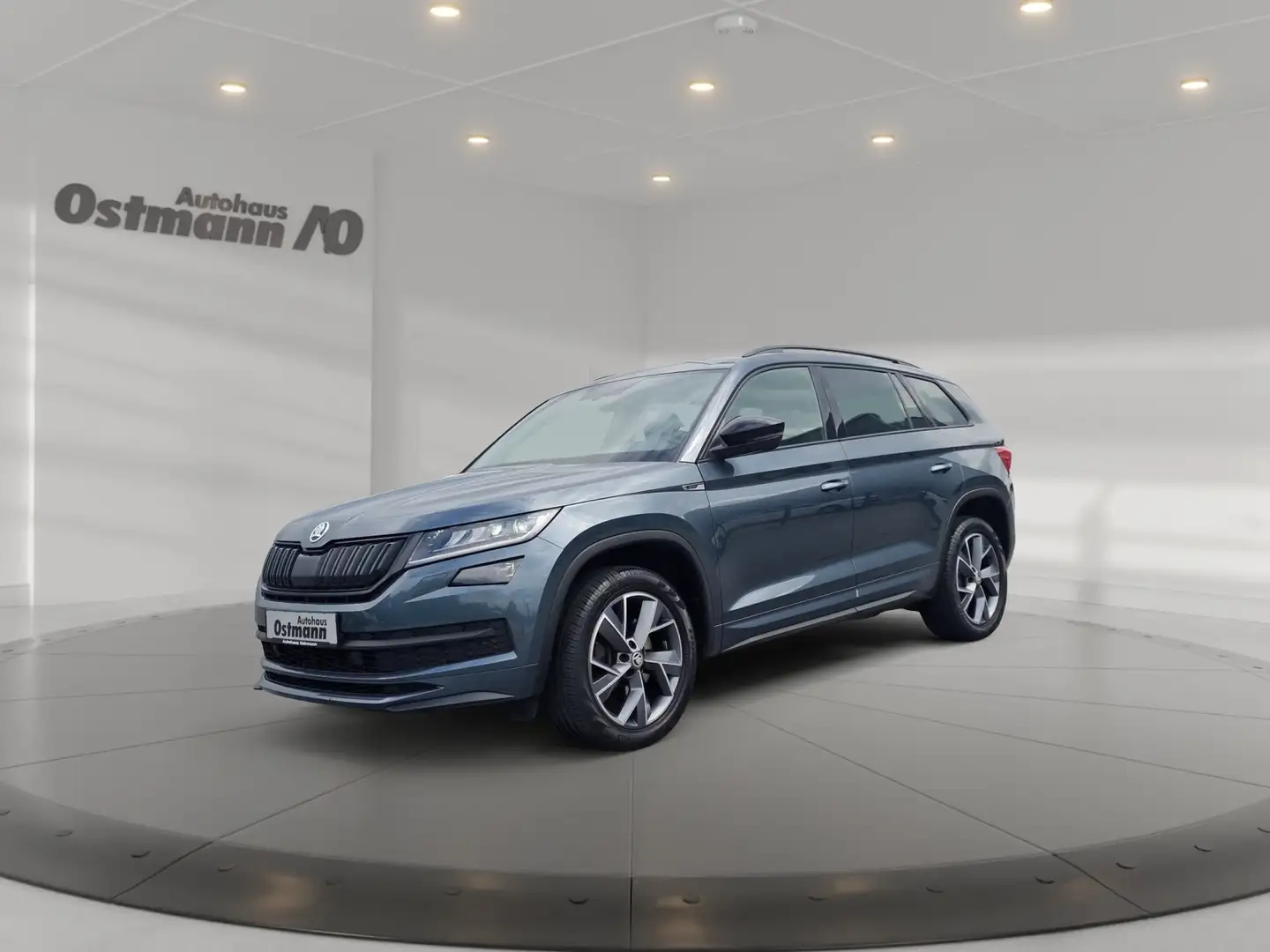 Skoda Kodiaq 2.0 TDI Sportline Matrix 2xKlima 4xSHZ Grau - 1
