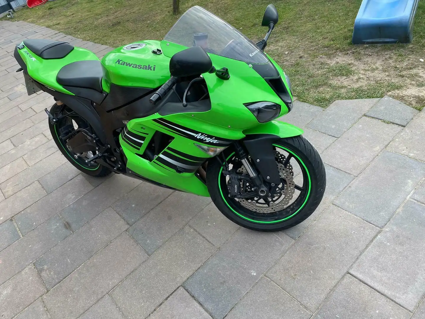 Kawasaki Ninja ZX-6R Zelená - 1