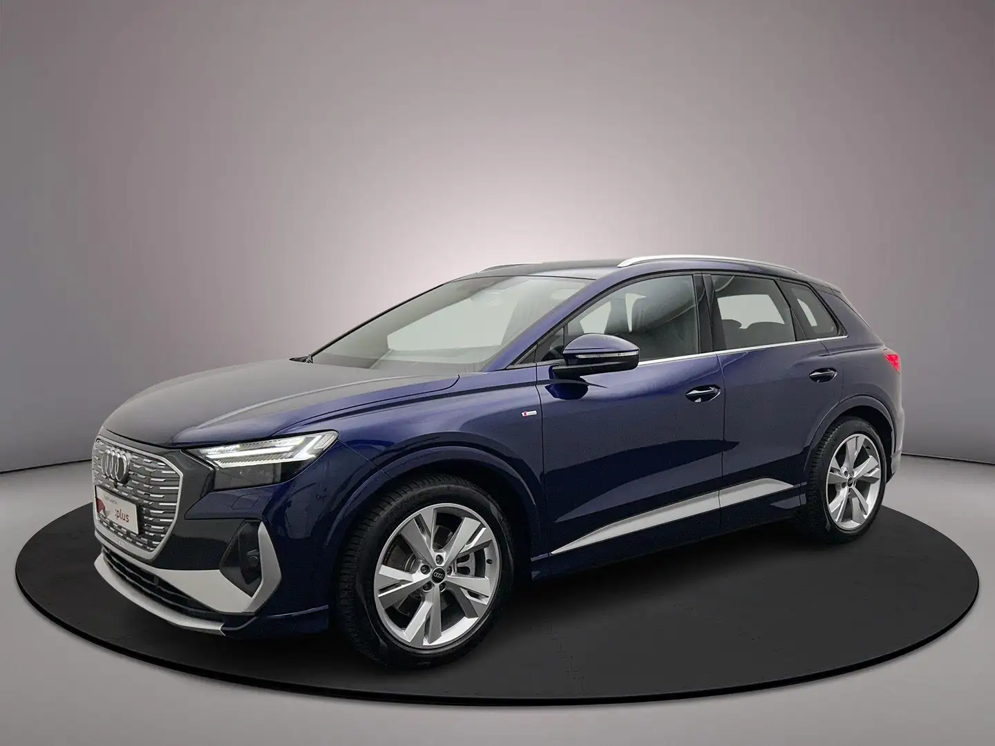 Audi Q4 e-tron 45 S Edition 82 kWh 286PK | S Line | Audi Sound | Blauw - 1