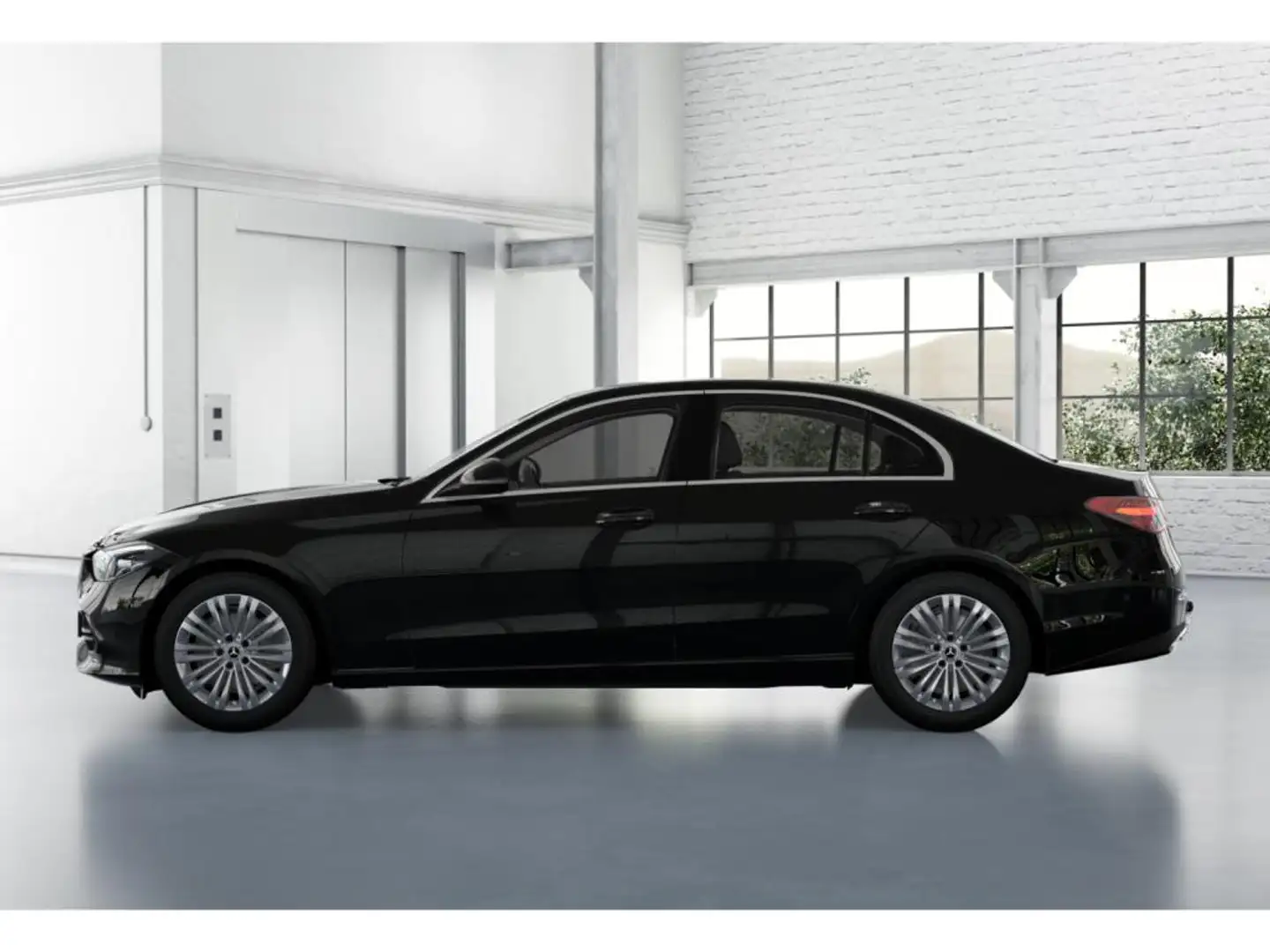 Mercedes-Benz C 200 d AHK+DISTRONIC+KAMERA+CARPLAY+MBUX+LED+17 Schwarz - 2