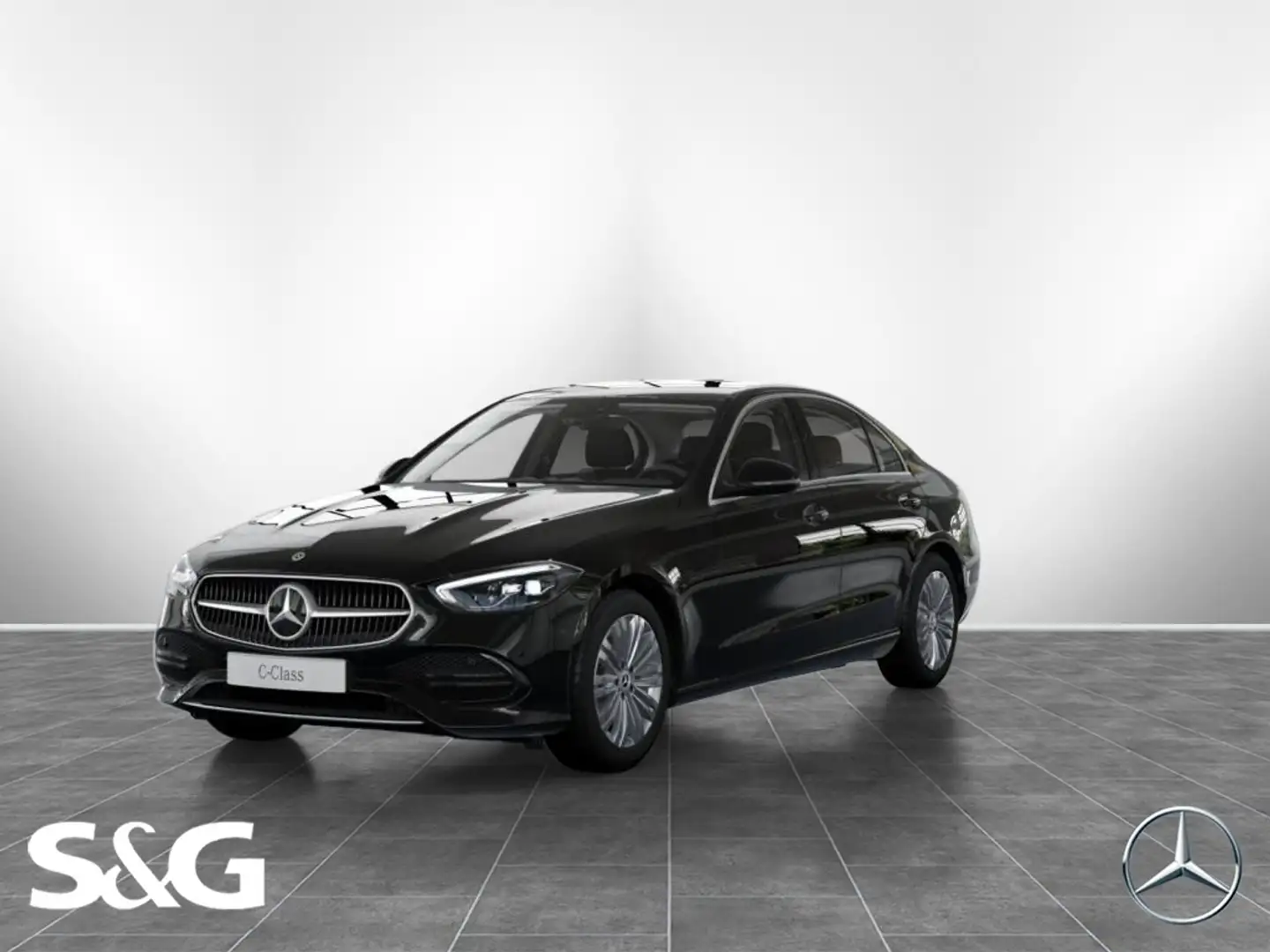 Mercedes-Benz C 200 d AHK+DISTRONIC+KAMERA+CARPLAY+MBUX+LED+17 Schwarz - 1