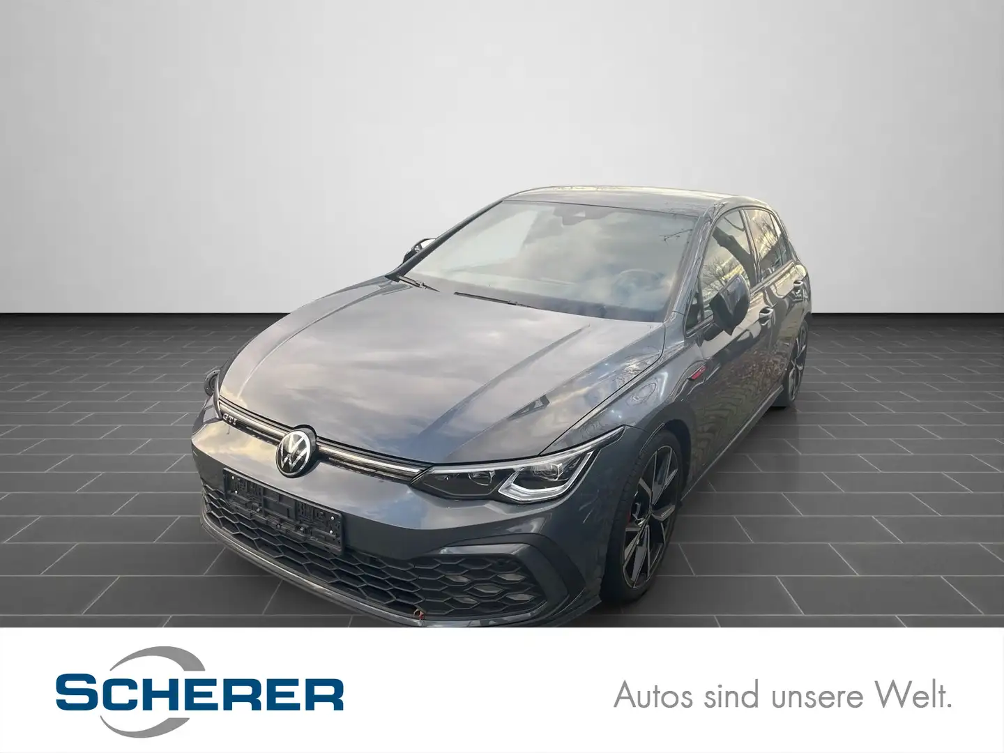 Volkswagen Golf GTI Golf VIII 2.0 TSI GTI DSG RFK/NAVI/LED/Side Assi Grau - 1