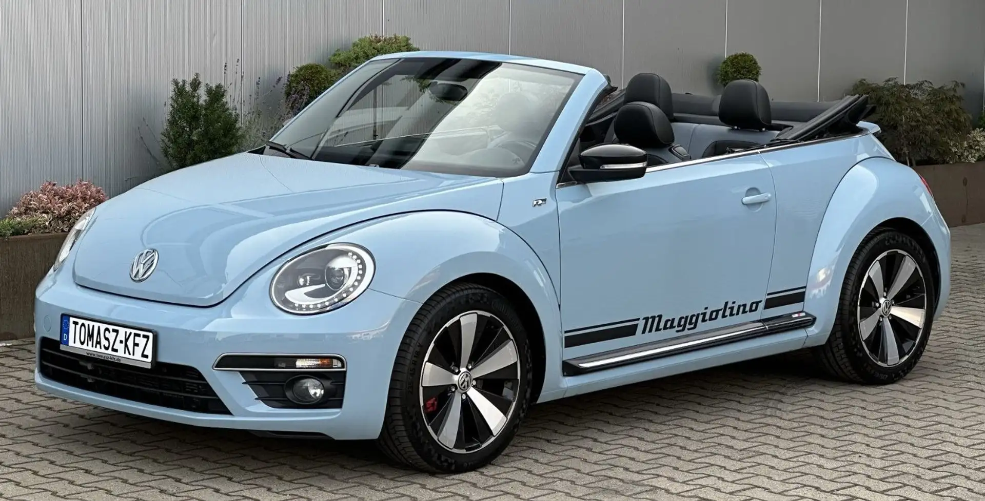 Volkswagen Beetle 2.0TSI DSG Cabrio*R-Line*Navi*Leder*Xenon Blau - 2