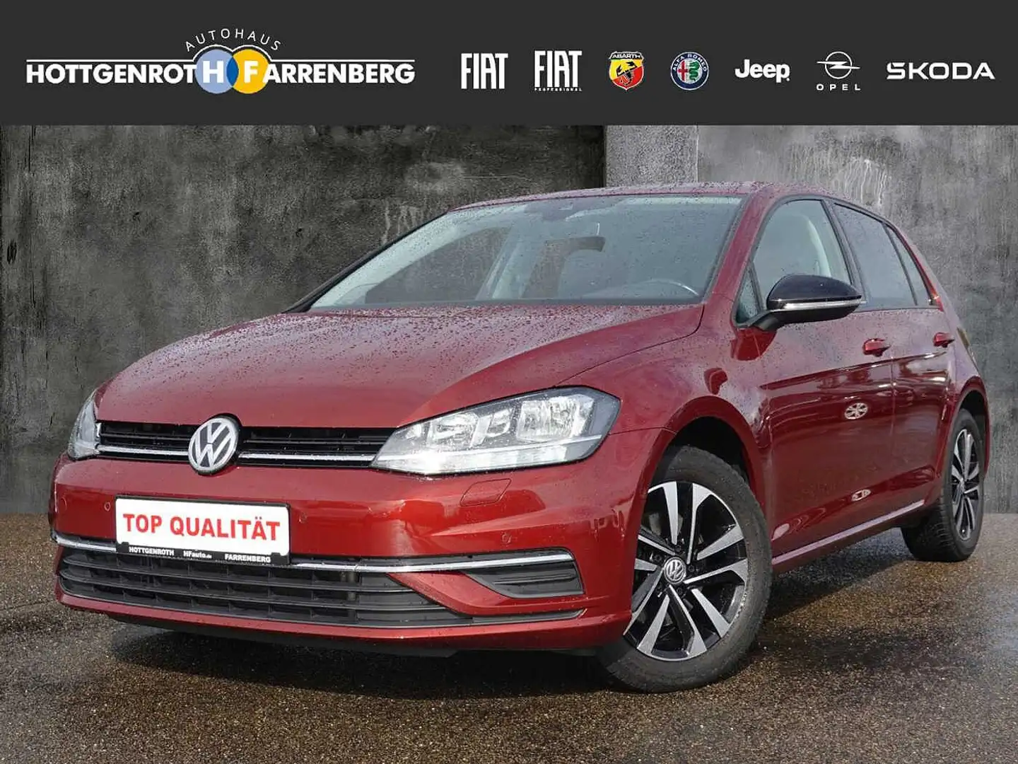 Volkswagen Golf 2.0 TDI SCR DSG IQ.DRIVE Rouge - 1