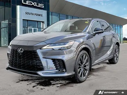 Gray 2024 Lexus RX 350 F Sport 3 AWD SUV / Crossover 8-Speed Automatic