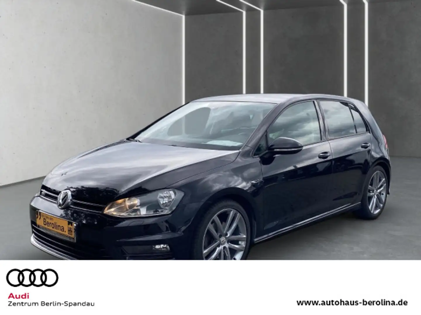 Volkswagen Golf VII 1.6 TDI R-Line DSG *GRA*NAV*SHZ*KLIMA* Siyah - 1