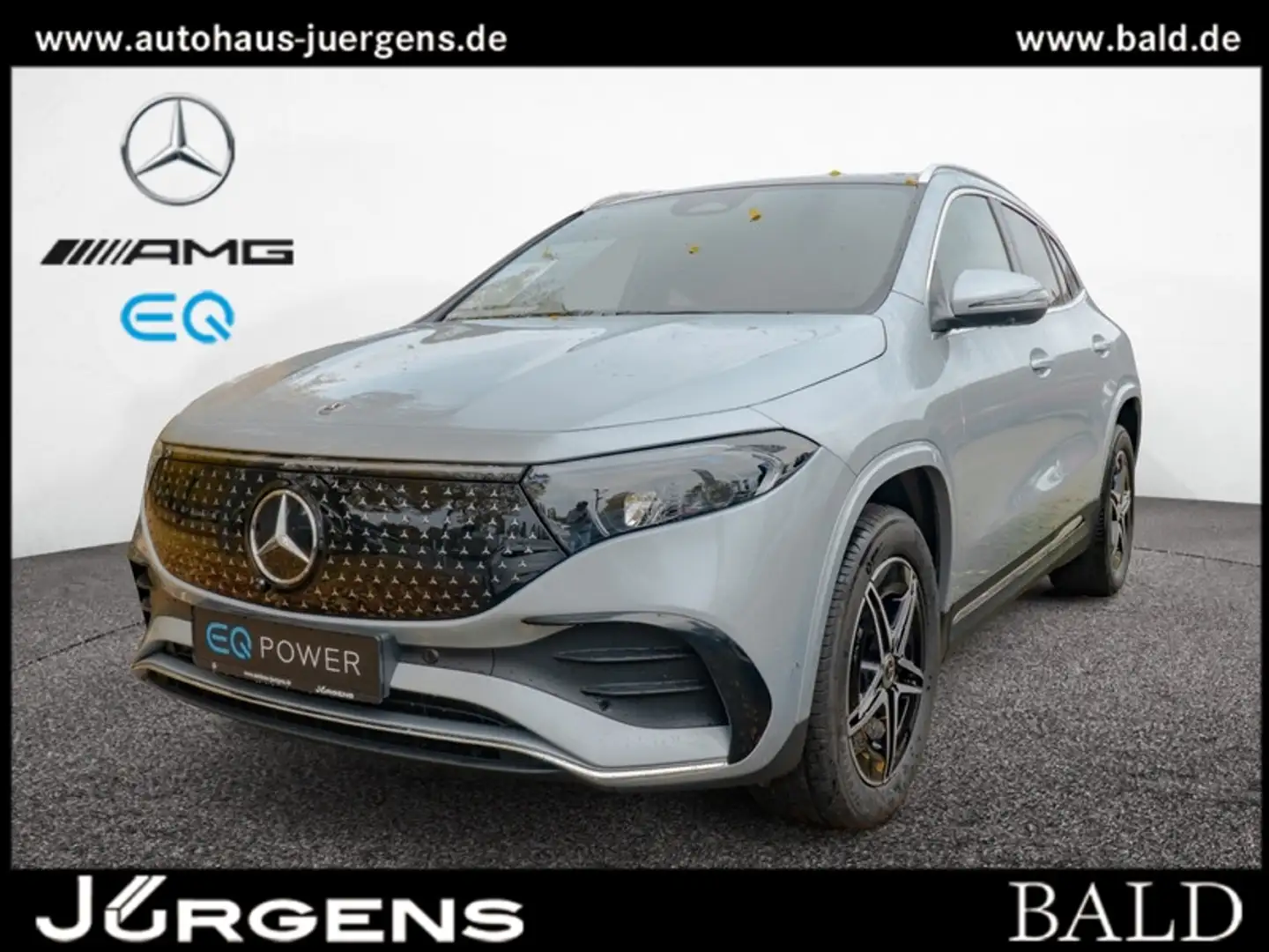 Mercedes-Benz EQA 350 4M AMG-Sport/LED/360/Pano/Totw/Ambiente Silber - 1