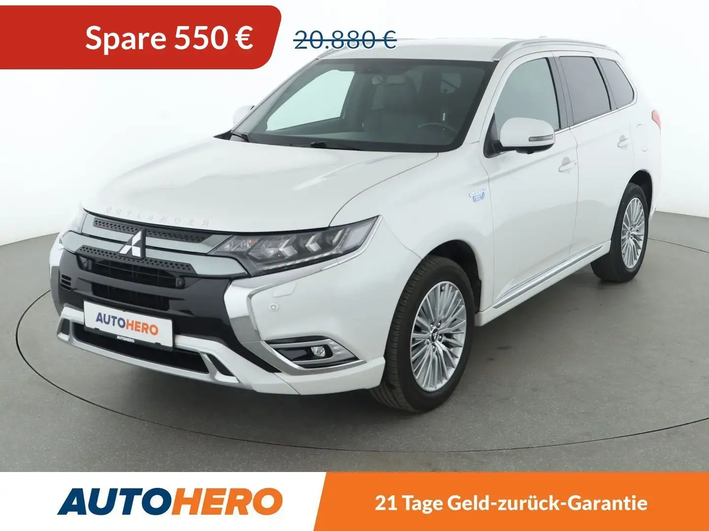 Mitsubishi Outlander PHEV Intro Edition 4WD Aut.*NAVI*TEMPO*CAM*PDC*SHZ Weiß - 1