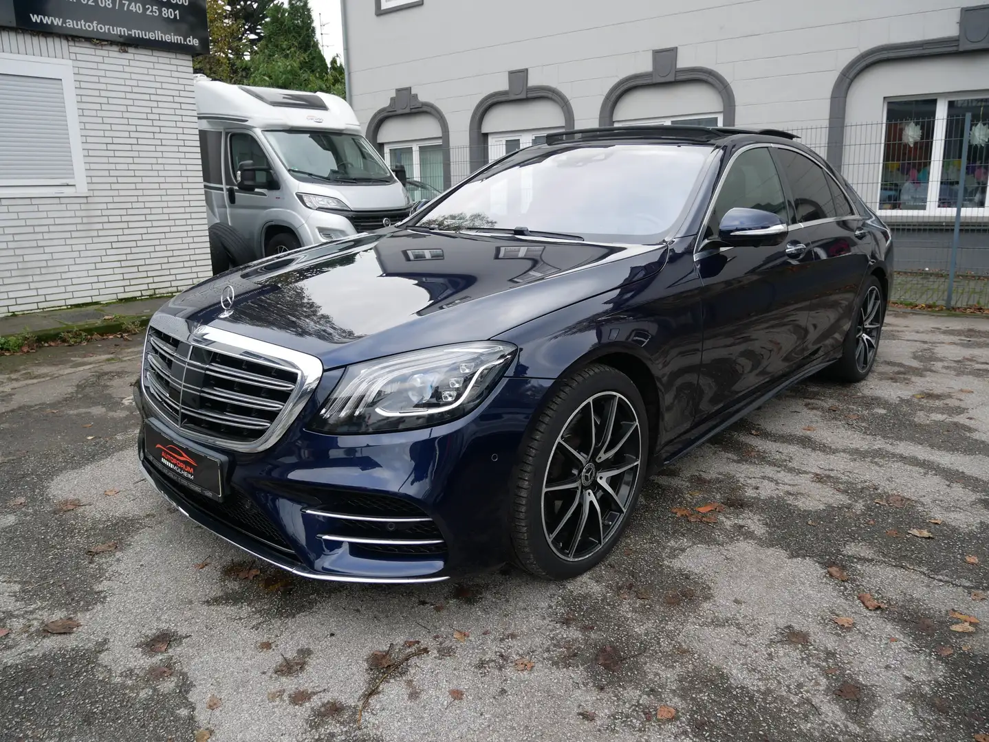 Mercedes-Benz S 400 S 400 d 4Matic 9G HUD Pano KeyGo Sitzklima 360Kame Albastru - 1