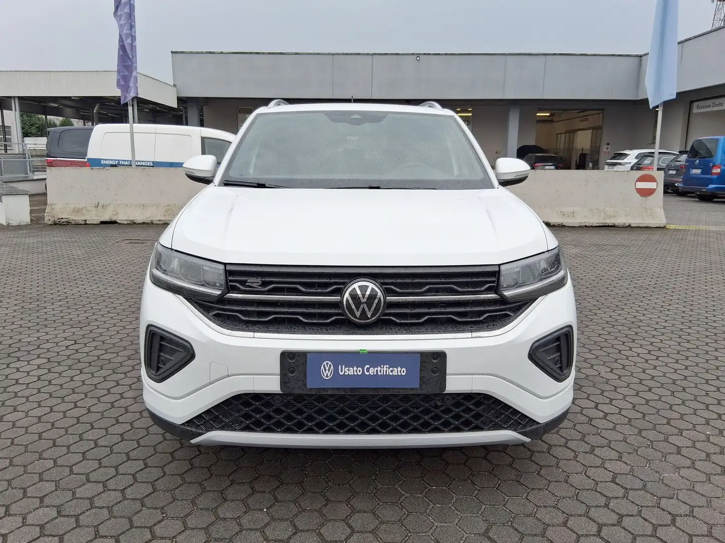 Volkswagen T-Cross 1.0 tsi r-line 115cv Bianco - 2