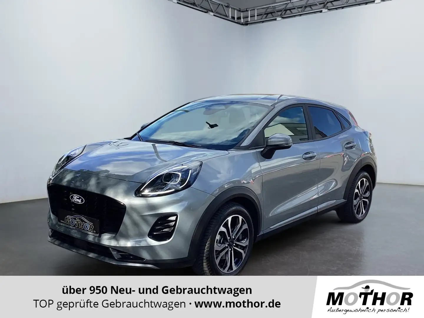 Ford Puma Titanium 1.0 EcoBoost TEMP NAVI PDC SHZ Silber - 1