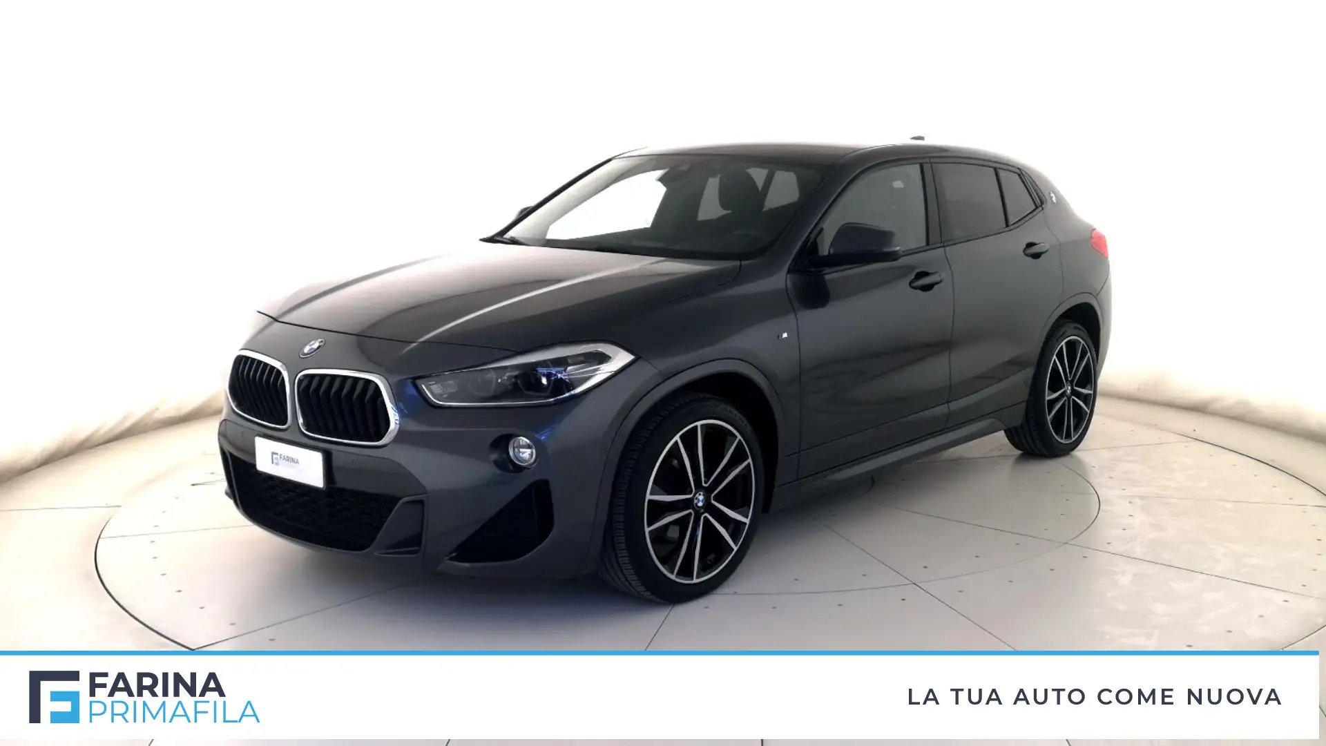BMW X2 sdrive16d Msport auto Grigio - 1