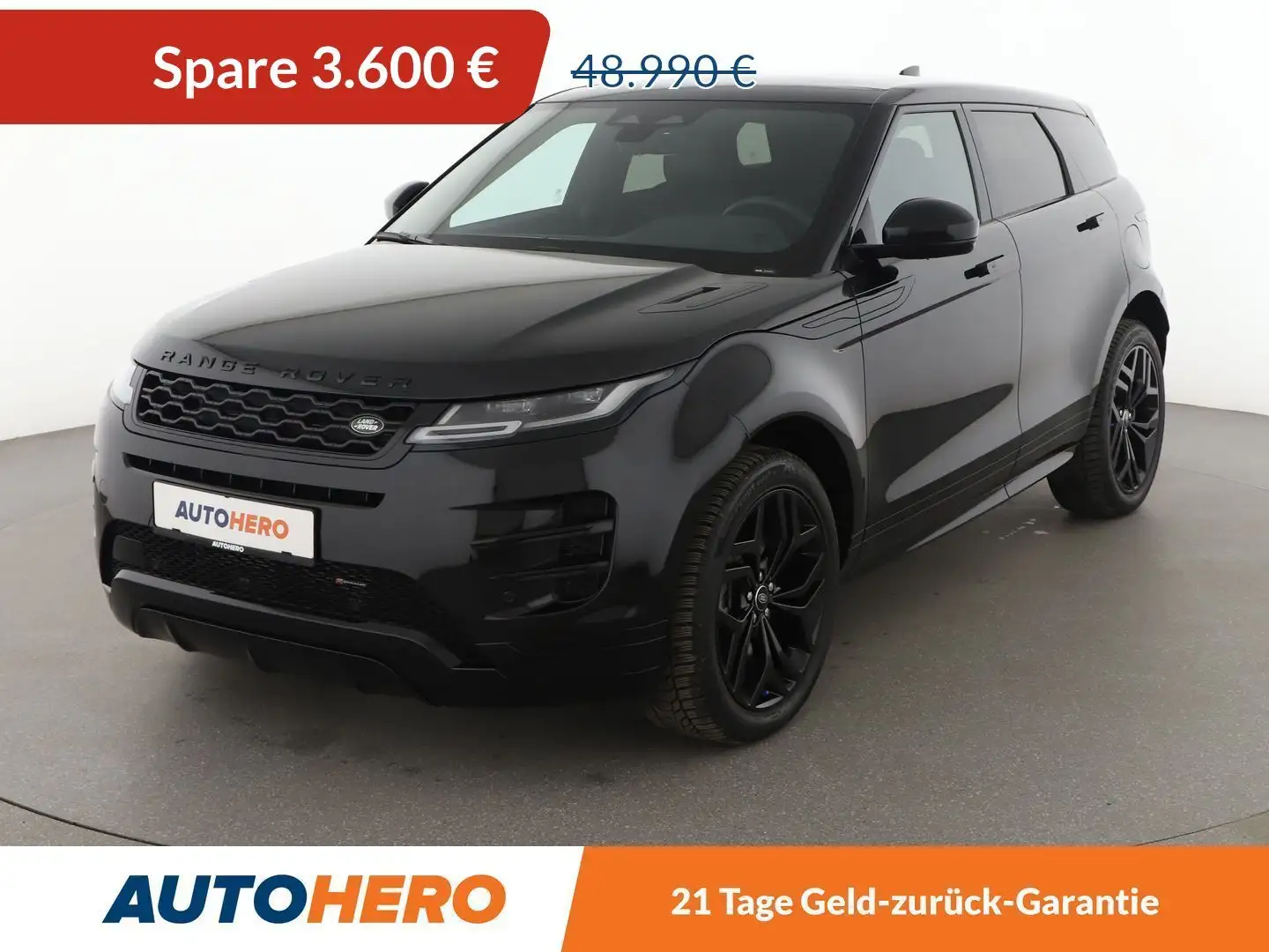 Land Rover Range Rover Evoque P300e Hybrid R-Dynamic SE *NAVI*PDC*ALU*LED*PANO* Schwarz - 1