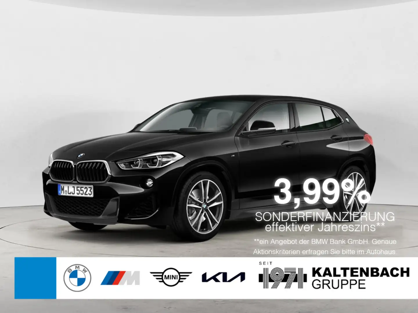 BMW X2 xDrive 20i M-Sport HUD LED NAVI KAMERA SHZ Schwarz - 1