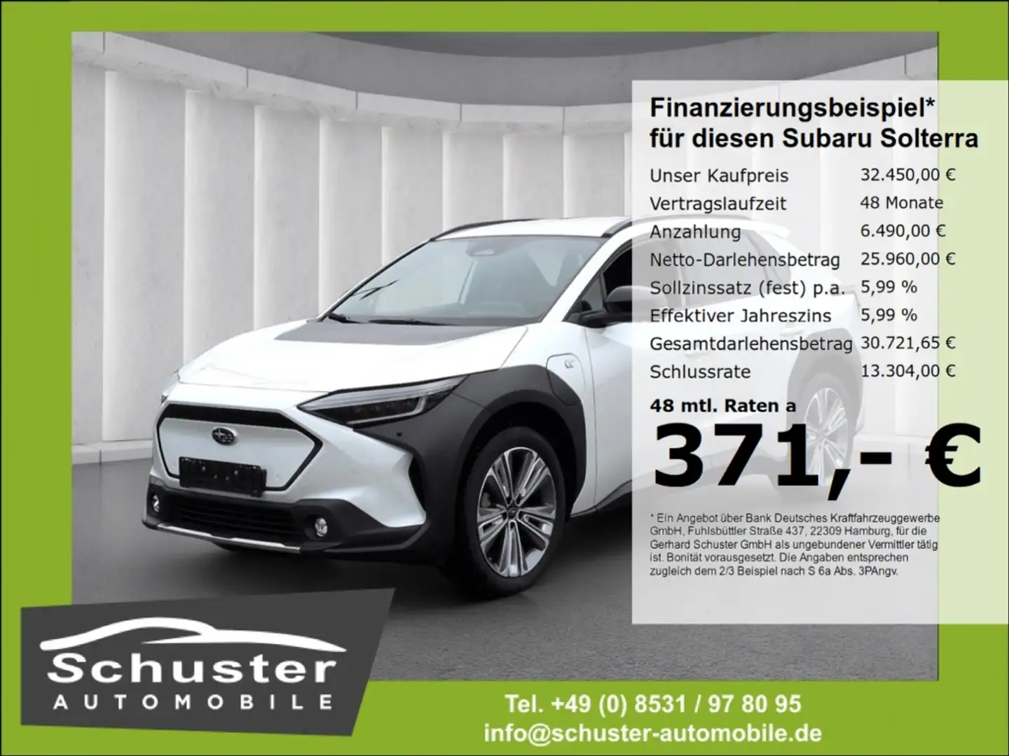 Subaru Solterra AWD Platinum*ACC 360°Ka Leder Harm/Kard Blanc - 1