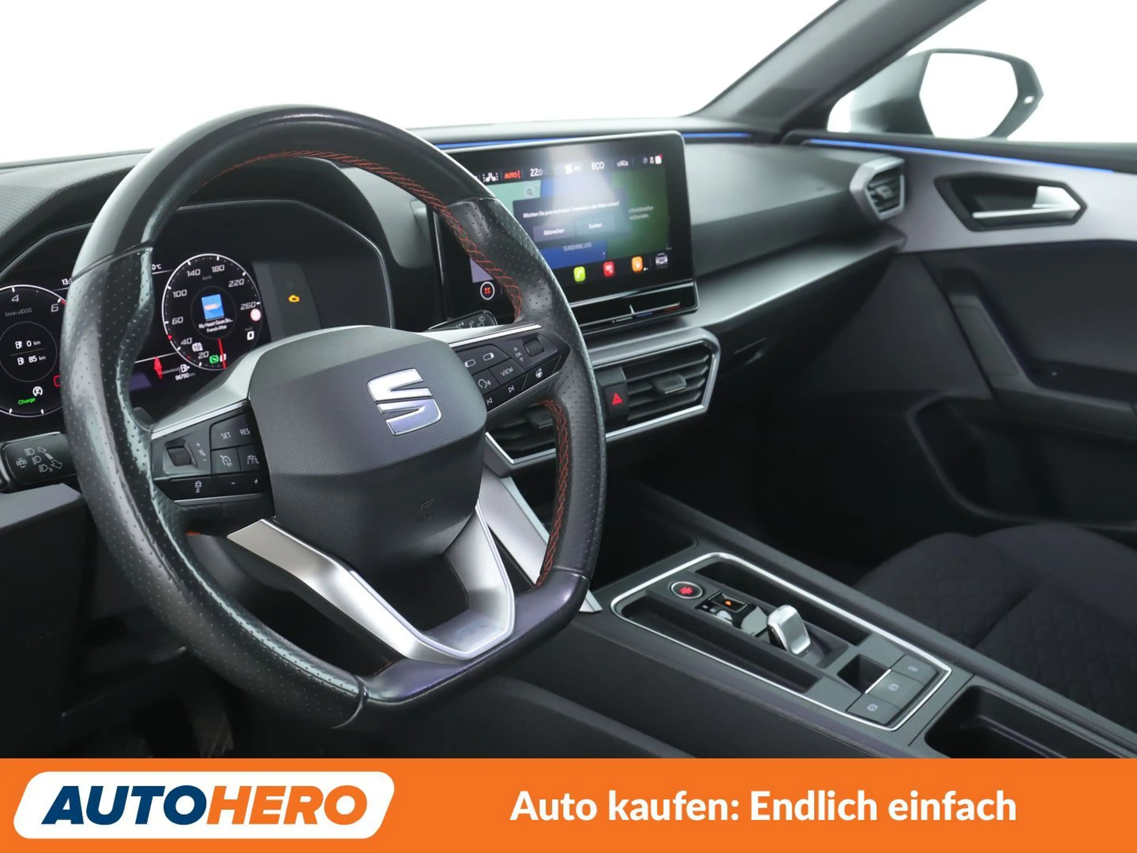 SEAT Leon e-Hybrid 1.4 TSI e-HYBRID FR Aut.*NAV*LED*ACC*CAM*PDC*SHZ* — photo 11