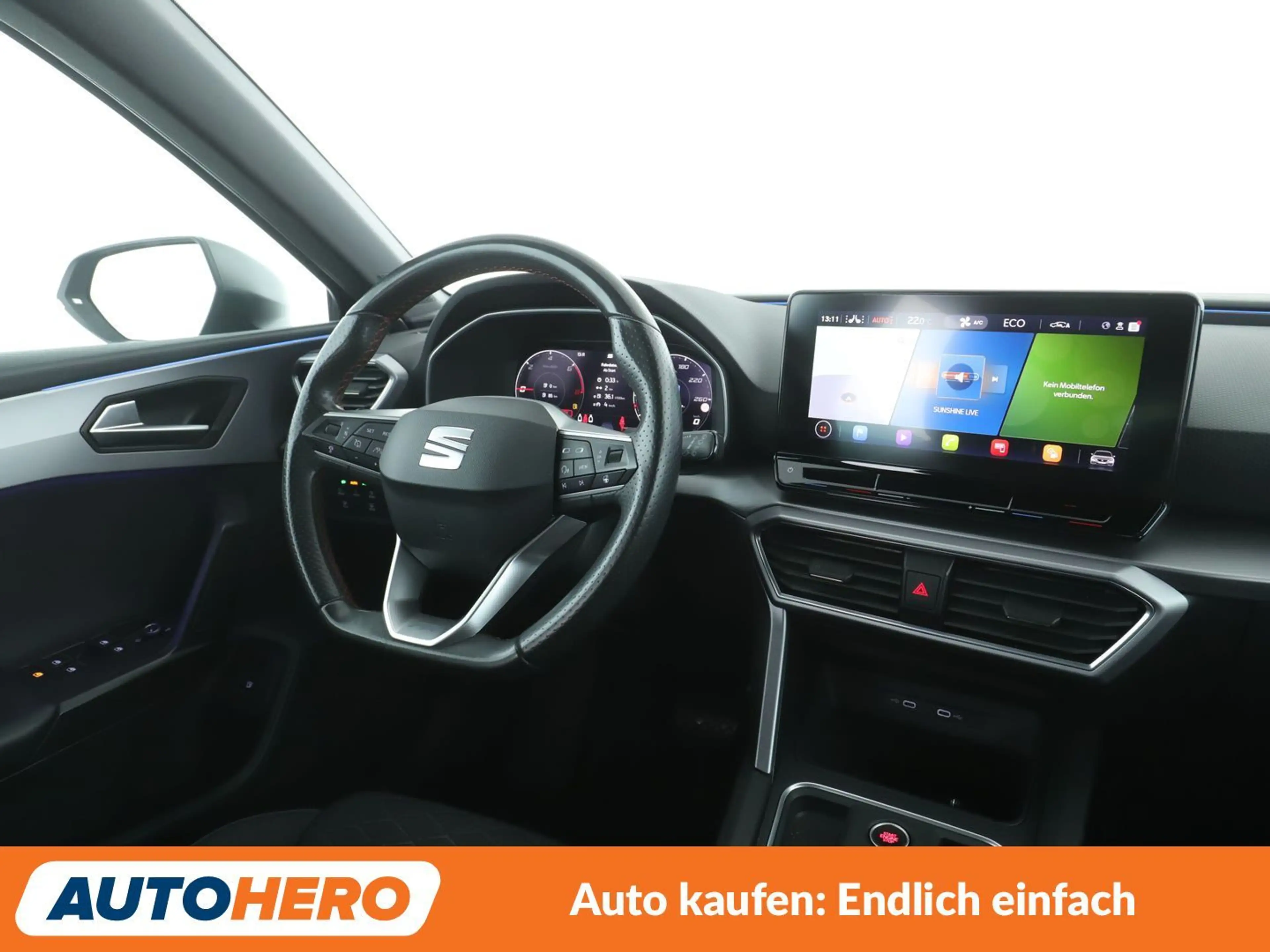 SEAT Leon e-Hybrid 1.4 TSI e-HYBRID FR Aut.*NAV*LED*ACC*CAM*PDC*SHZ* — photo 13