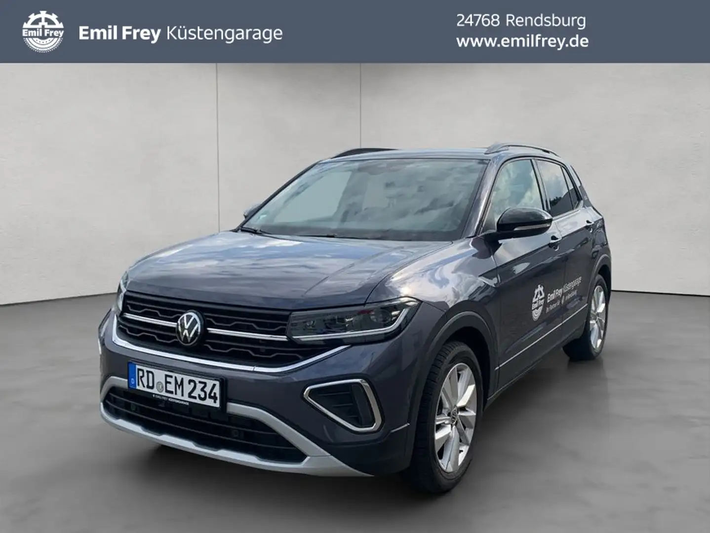 Volkswagen T-Cross 1.0 TSI OPF DSG Life Grau - 1