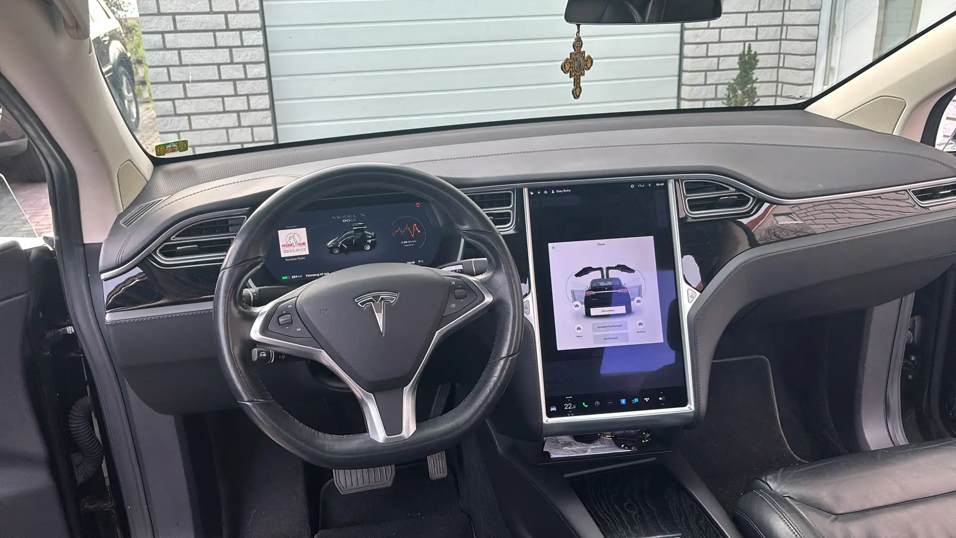 Tesla Model X Signature 90D Allradantrieb Gratis Laden an Tesla Zwart - 2