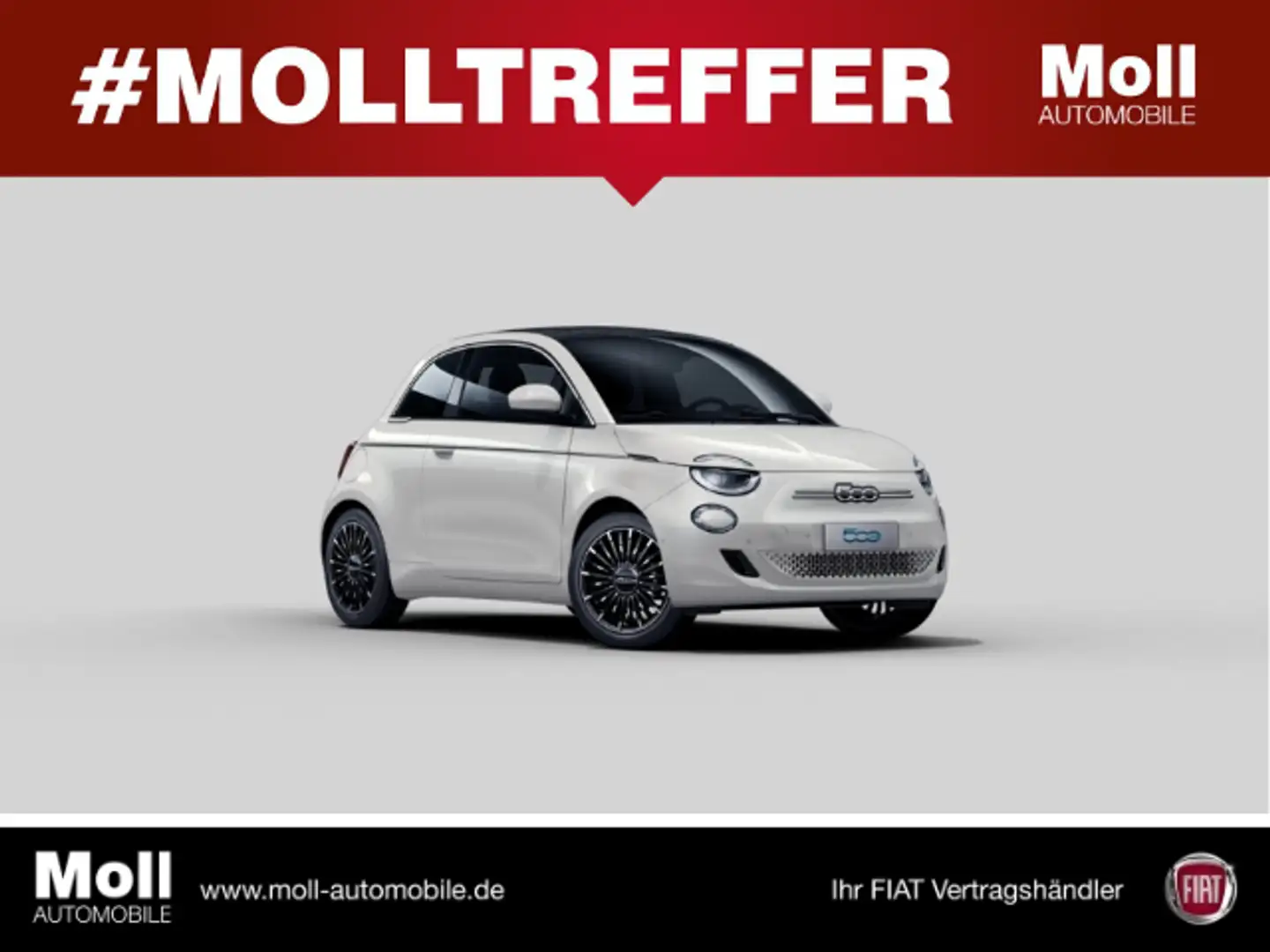 Fiat 500e Cabrio La Prima ⚡inkl. Farbe⚡Leder⚡Navi Orange - 1