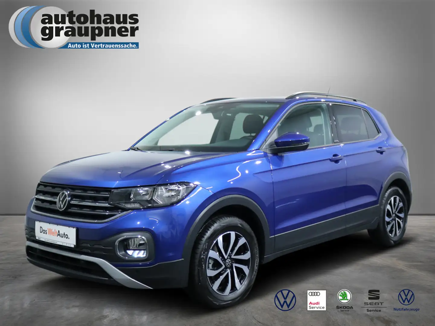 Volkswagen T-Cross 1.0 TSI Life ACTIVE KAMERA NAVI ACC Blu/Azzurro - 1