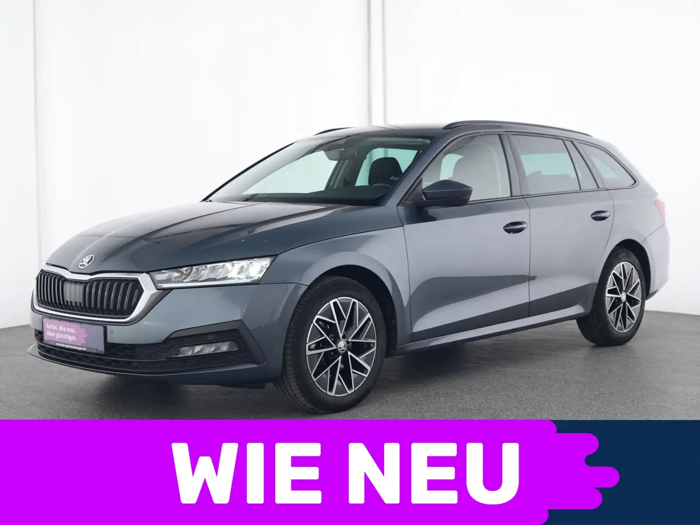 Skoda Octavia Ambition Kamera|LED|Kessy|SHZ|Navi|PDC Grau - 1