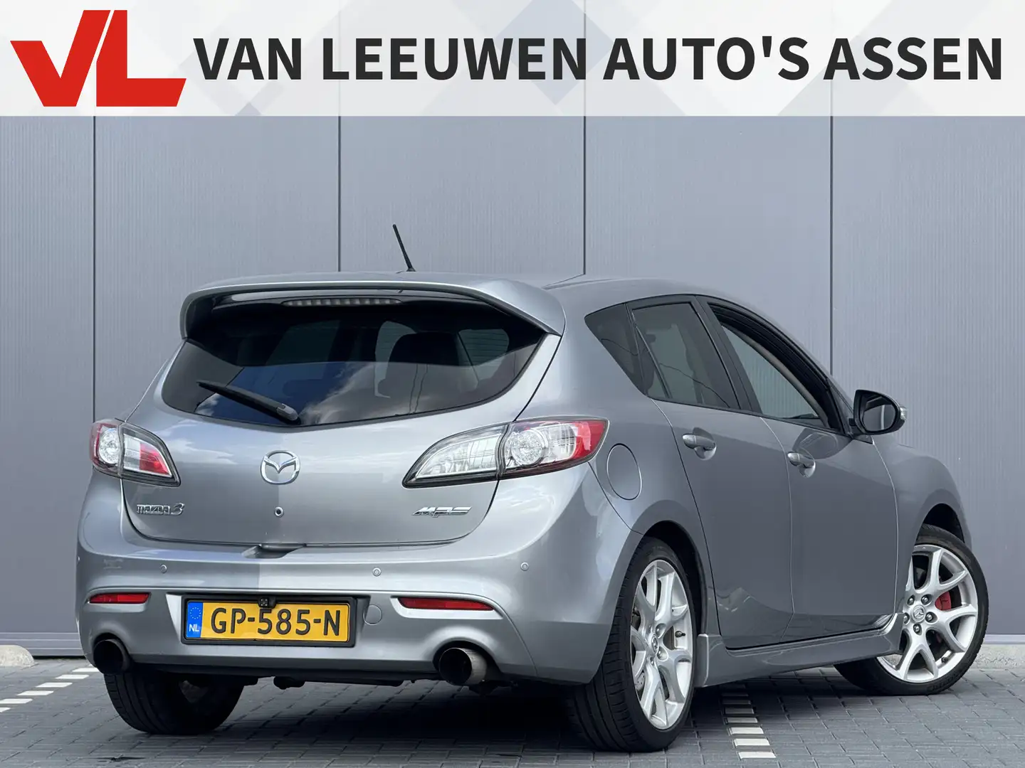 Mazda 3 2.3 DiSi Turbo MPS | 260PK | Stoelverwarming | Cru Grijs - 2