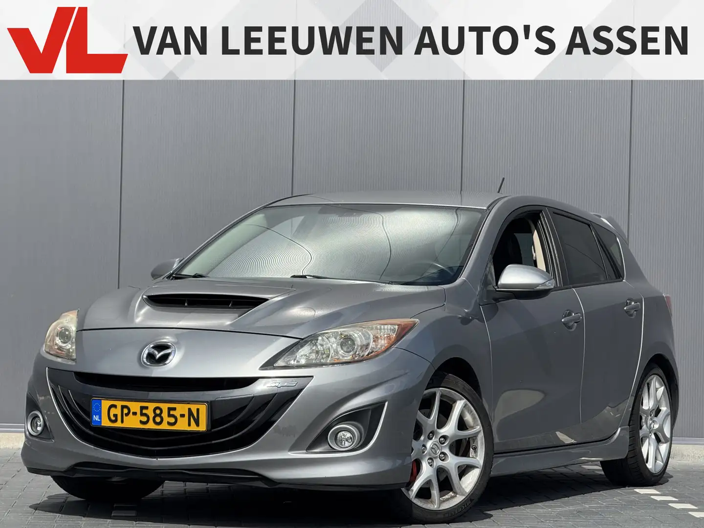 Mazda 3 2.3 DiSi Turbo MPS | 260PK | Stoelverwarming | Cru Grijs - 1