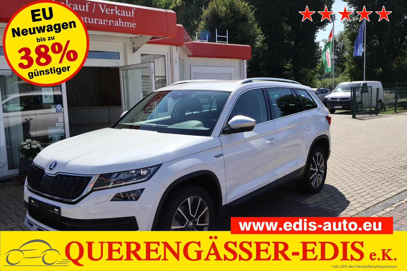 Skoda Kodiaq 2.0TDI DSG 4x4 "Scout" 140 kW (190 PS), Automat... Blanc - 1