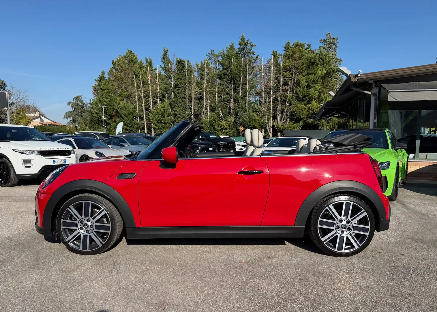 MINI Cooper S Cabrio Mini Cabrio 2.0 Cooper S Sidewalk auto/head/full Rouge - 2