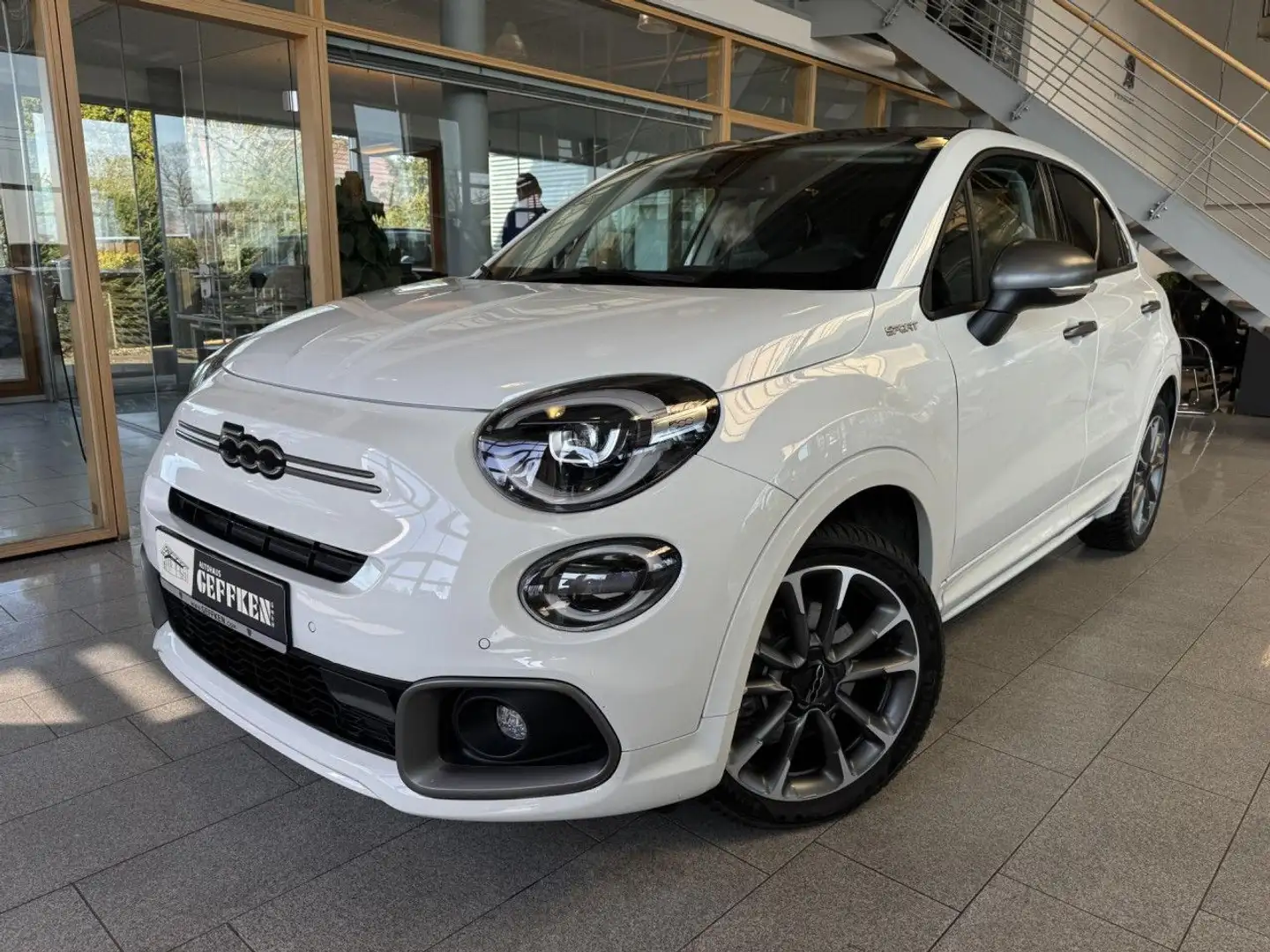 Fiat 500X 1.5 GSE Hybrid Sport Dolcevita, ACC, Kamera! Weiß - 1