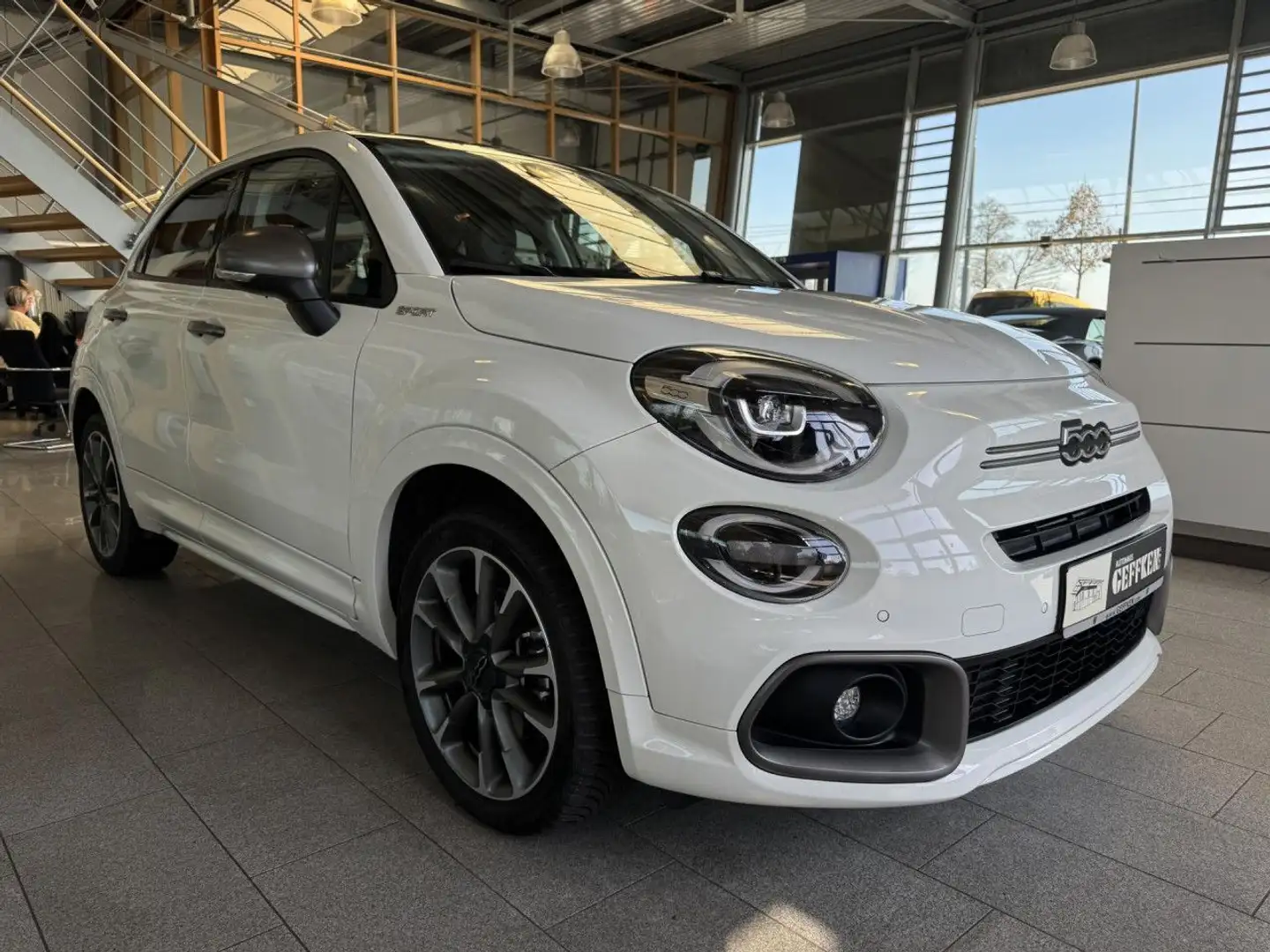 Fiat 500X 1.5 GSE Hybrid Sport Dolcevita, ACC, Kamera! Weiß - 2