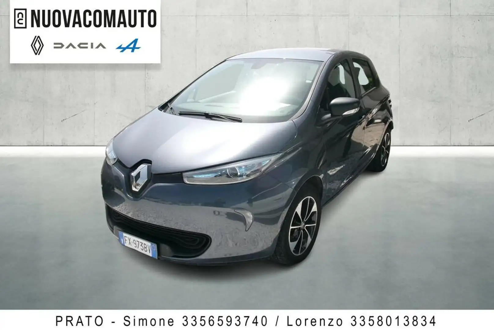 Renault ZOE Life R90 92cv my18 Grigio - 1
