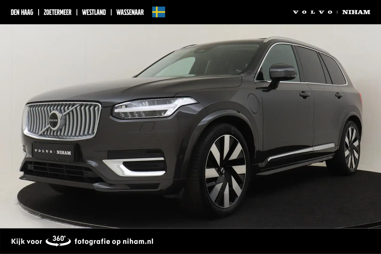 Volvo XC90 T8 RECHARGE AWD PLUS BRIGHT *FULL OPTIONS!* -PANO. Grijs - 1