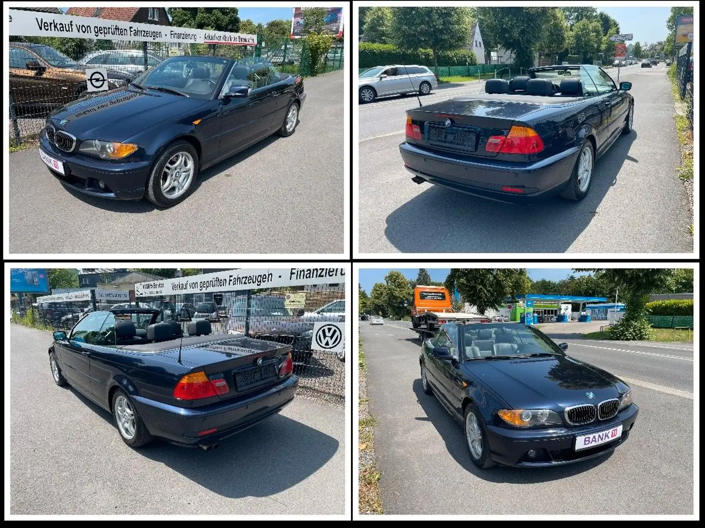BMW 325 Baureihe 3 Cabrio 325 Ci Service & TÜV NEU! Modrá - 1