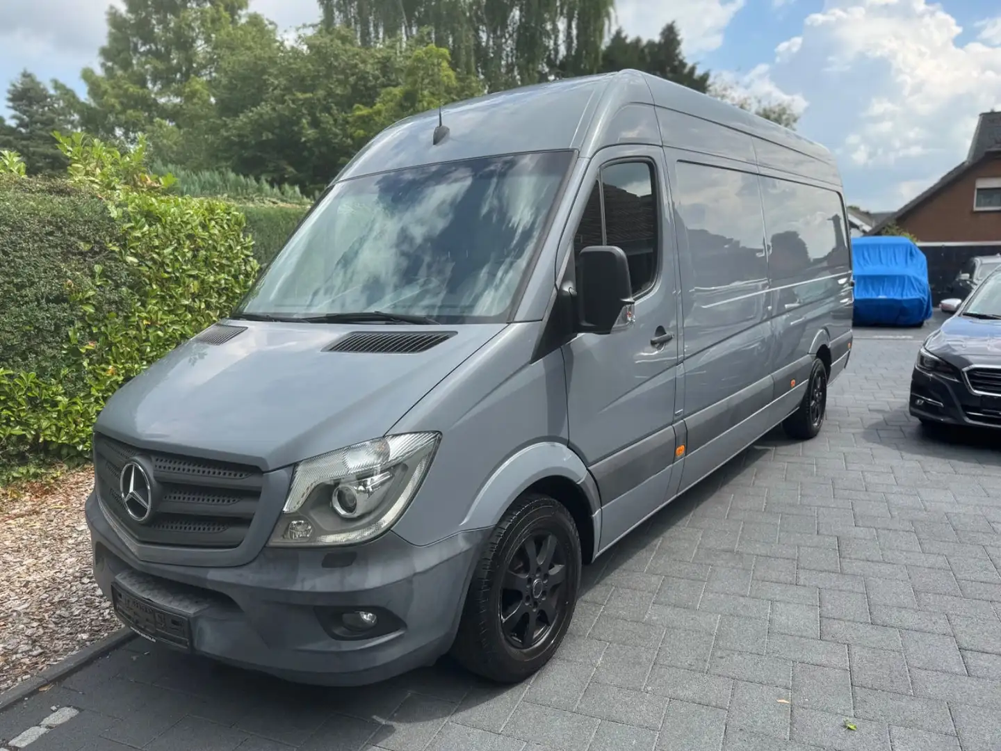 Mercedes-Benz Sprinter Maxi Lang L4 Xenon Kamera Webasto Navi Gris - 1
