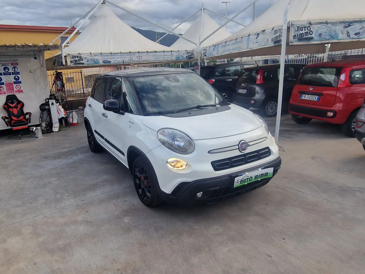 Fiat 500L Cross 1.4 95cv my19 Weiß - 1