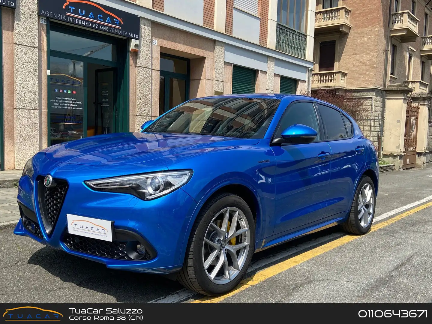 Alfa Romeo Stelvio Alfa Romeo Stelvio 2.2 Veloce Blue - 1