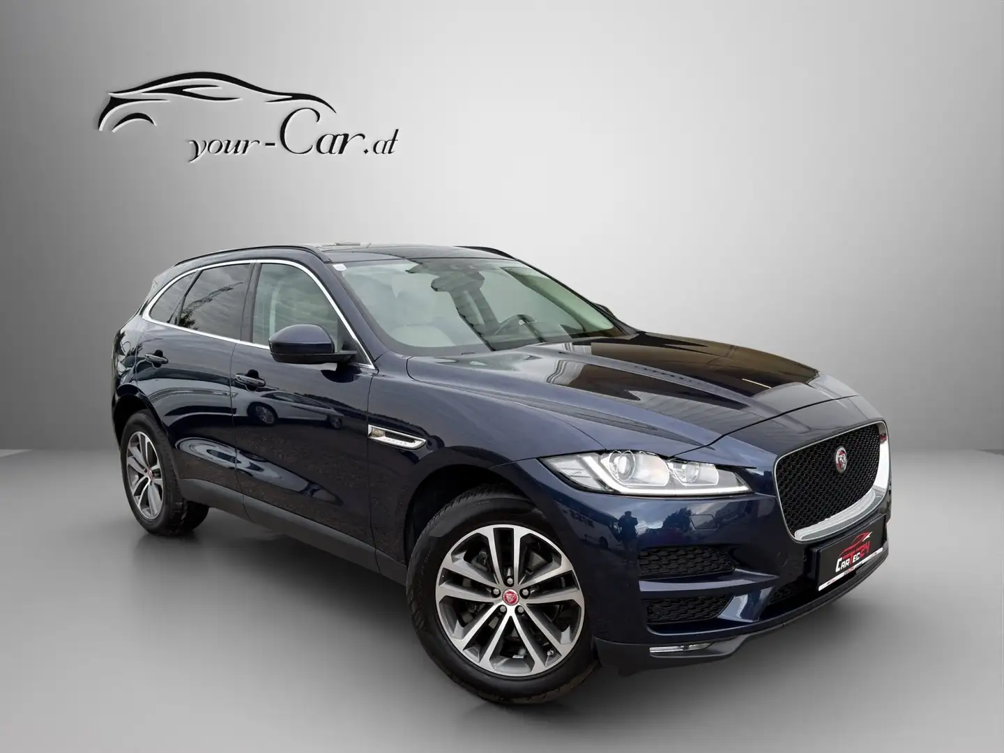 Jaguar F-Pace 20d AWD Prestige Aut. *PANO, AMBI, MERIDIAN, LED* Blau - 1