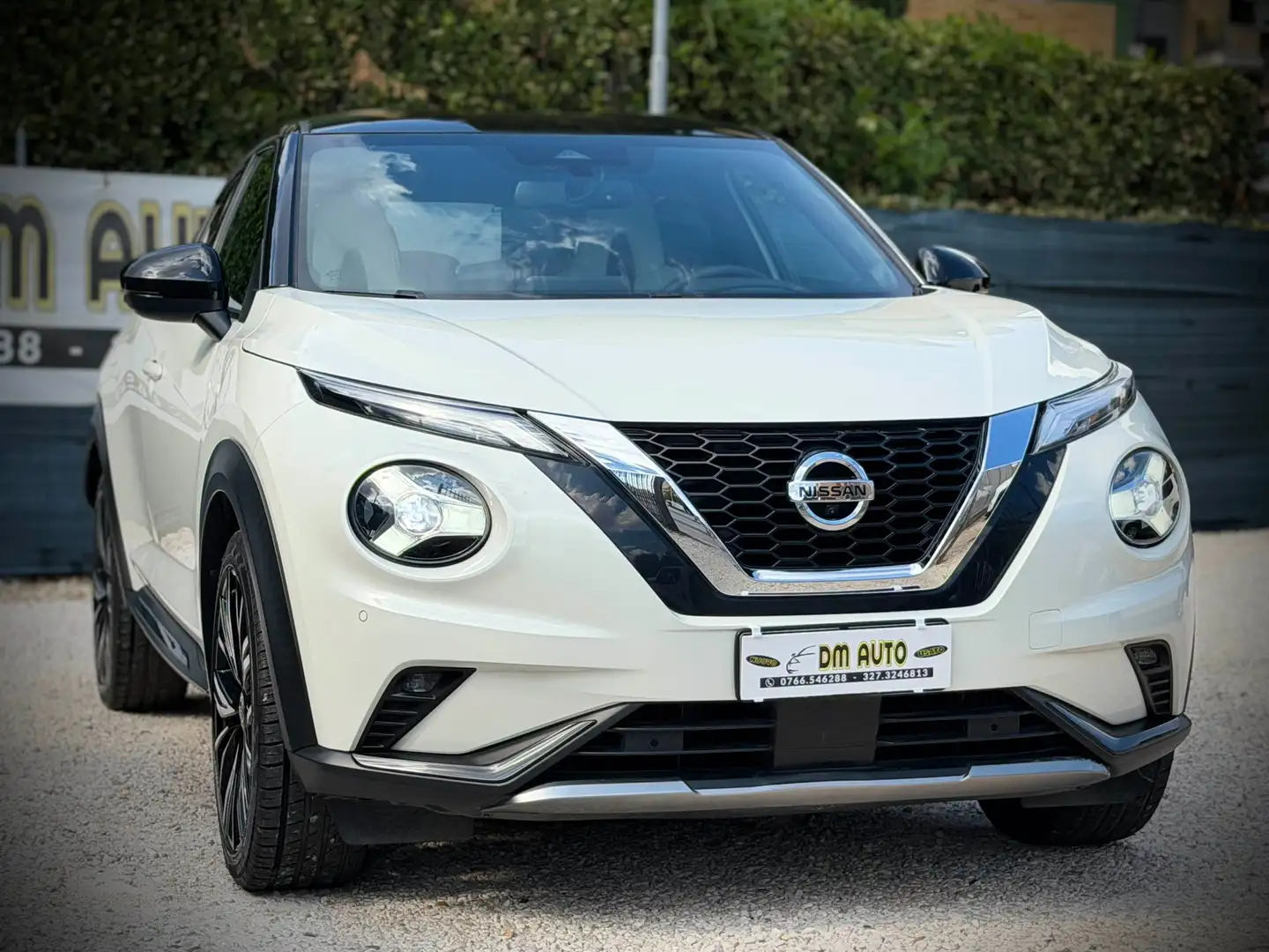 Nissan Juke 1.0 BENZINA AUTOMATICA N-DESIGN 114 CV GARANZIA Bianco - 1