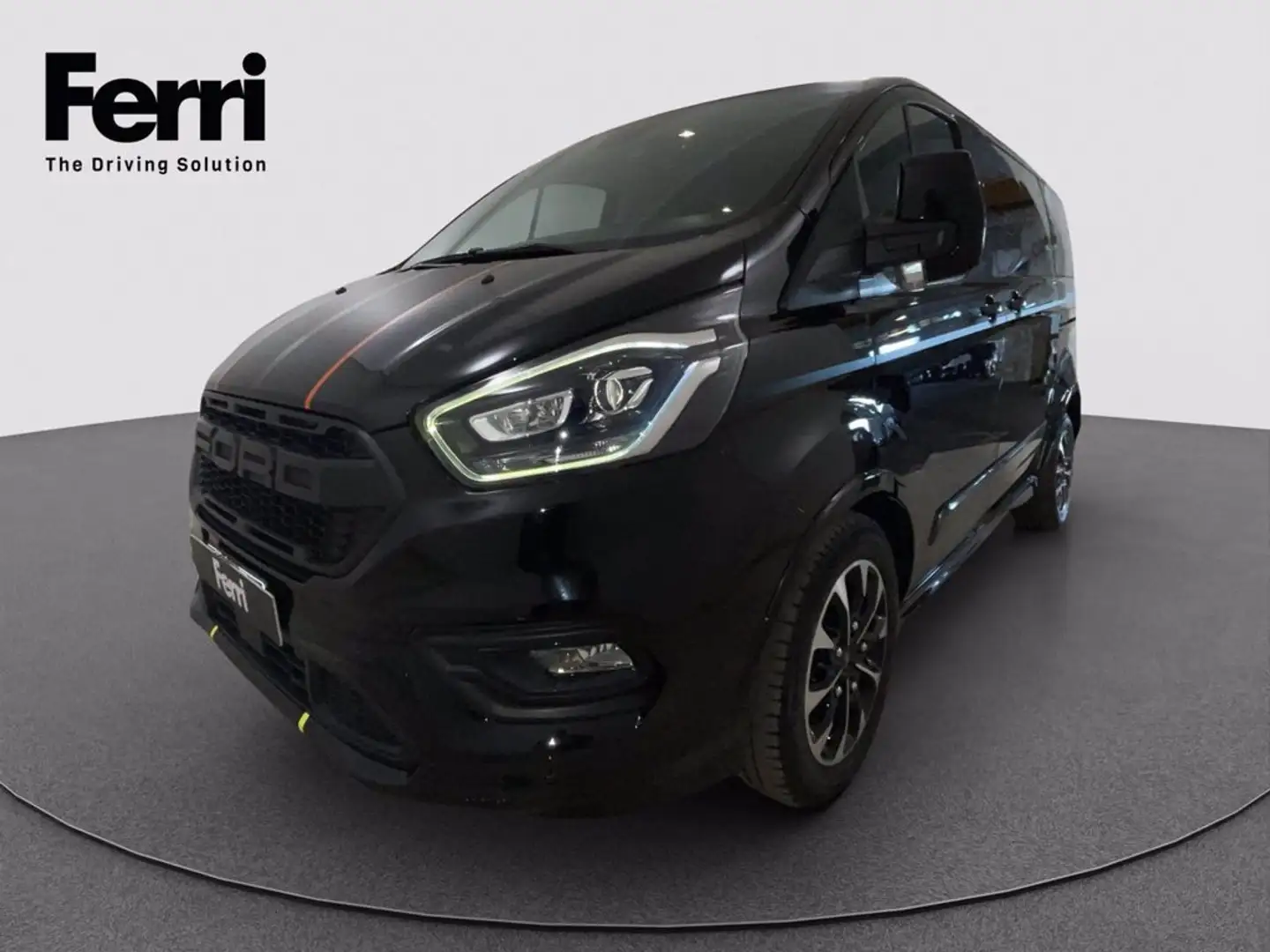 Ford Tourneo Custom 320 2.0 tdci 185cv Sport L1H1 auto E6.2 Zwart - 1