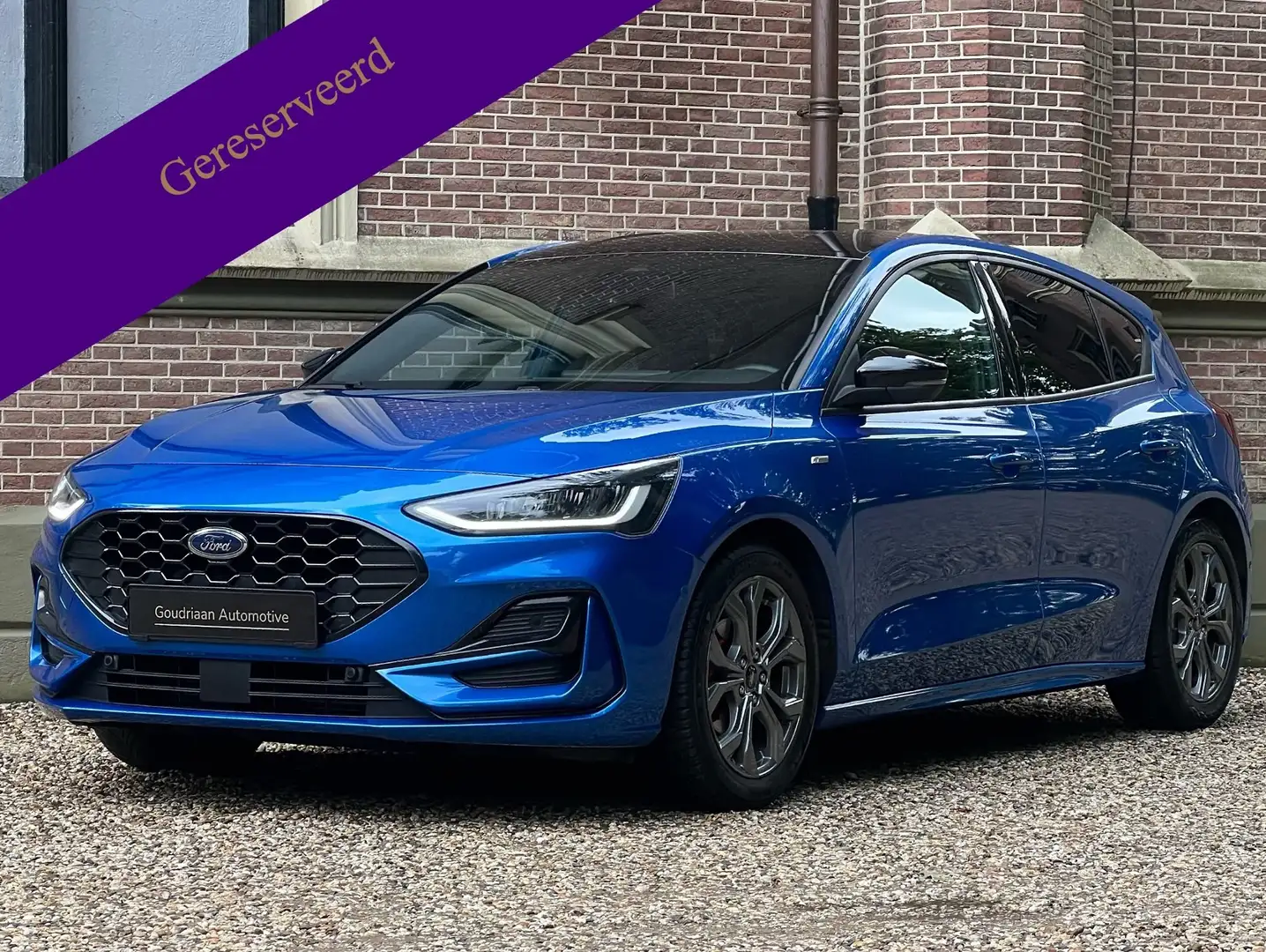 Ford Focus 1.0 EcoBoost ST-Line X | Dodehoekd | Camera Blauw - 1