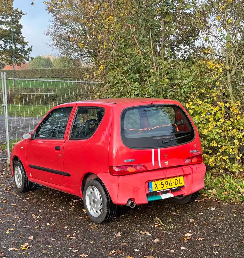 Fiat Seicento 1100 ie Sp.Abarth P. (LEES BESCHRIJVING) Red - 2