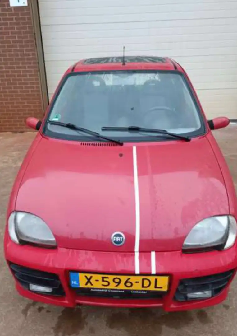 Fiat Seicento 1100 ie Sp.Abarth P. (LEES BESCHRIJVING) Piros - 1