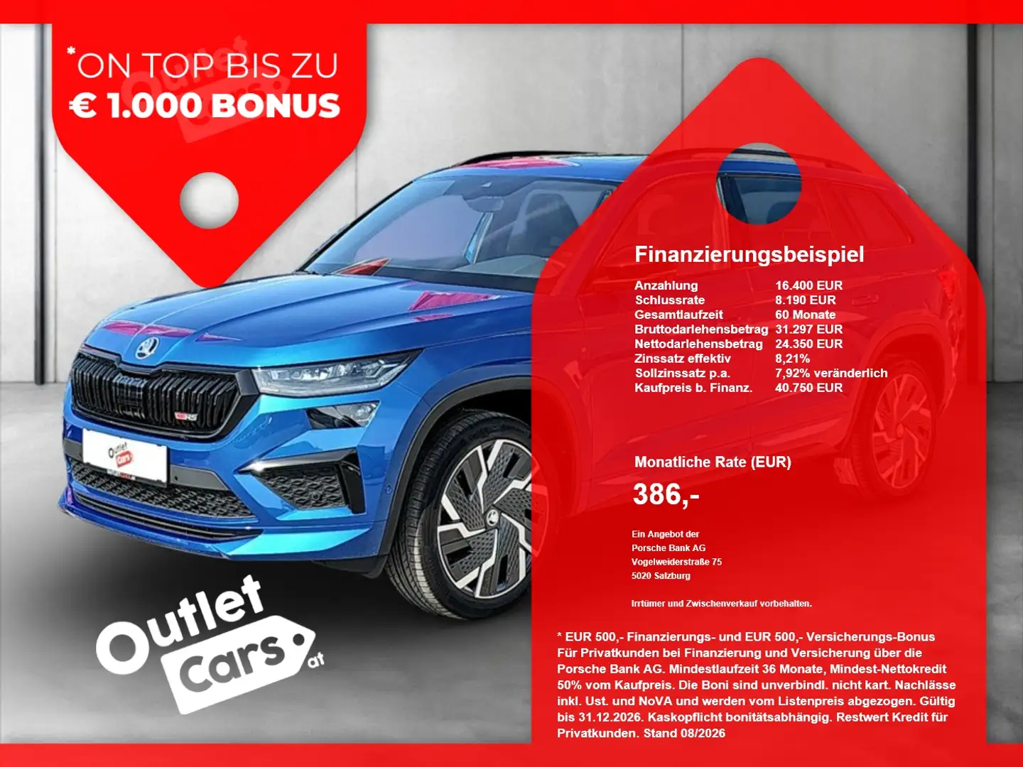 Skoda Kodiaq 2.0 TSI 4x4 RS ASSIST+MATRIX+Pano+CARPLAY Blau - 1